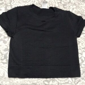 All In Motion Textured Short Sleeve Top